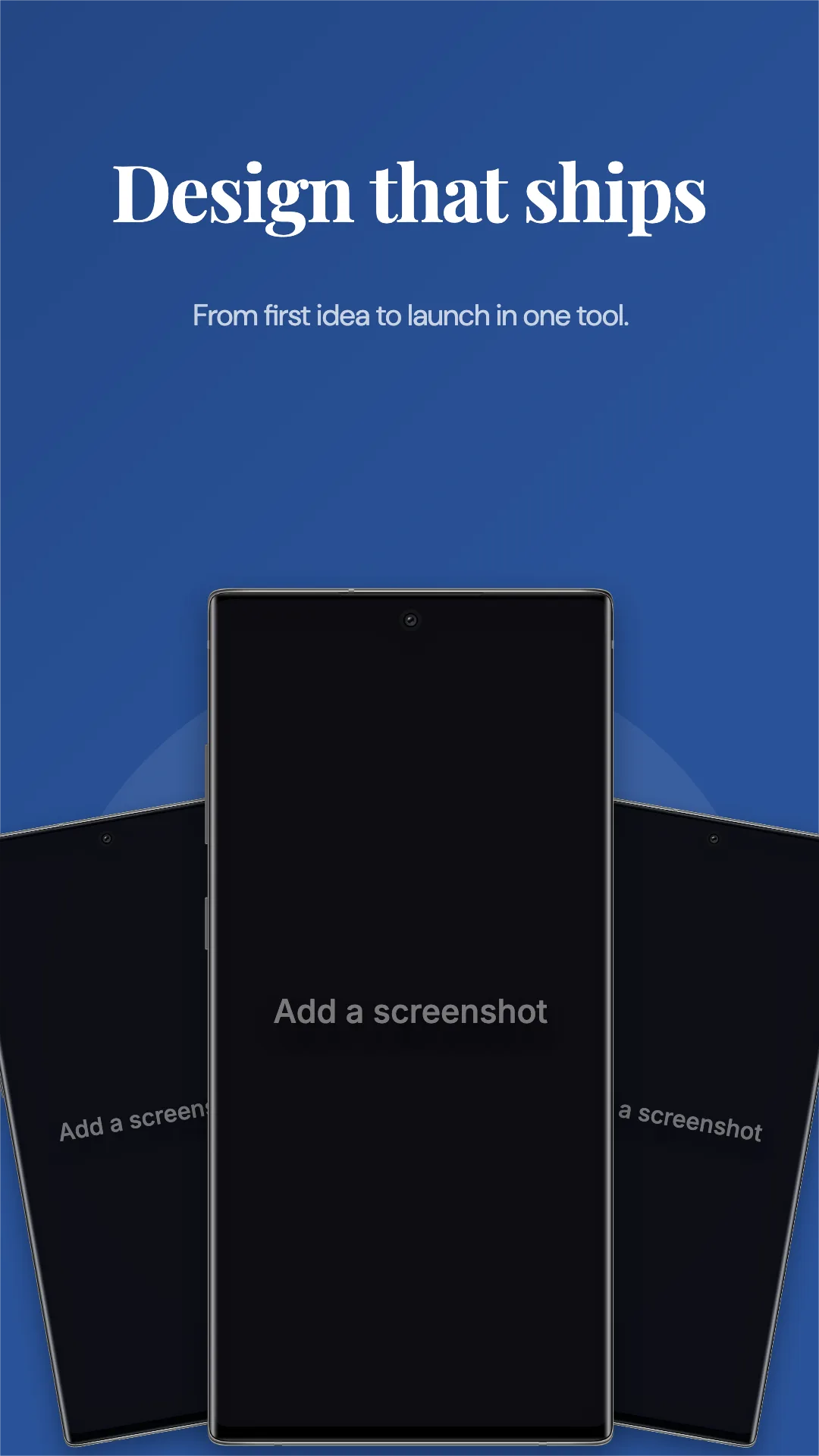 TikTok Video cover · Three phones template preview