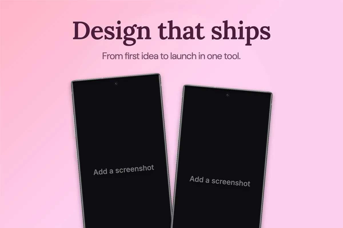 Tumblr Post · Two phones template preview