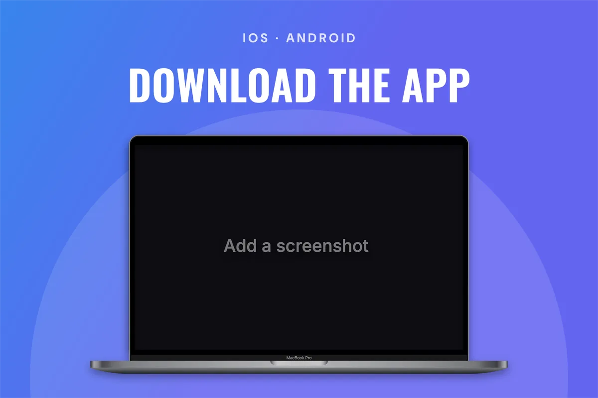 Tumblr Post · Laptop template preview