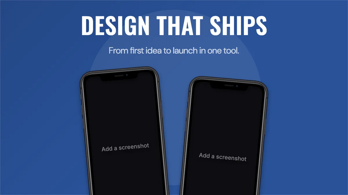 X / Twitter Post · Two phones template preview