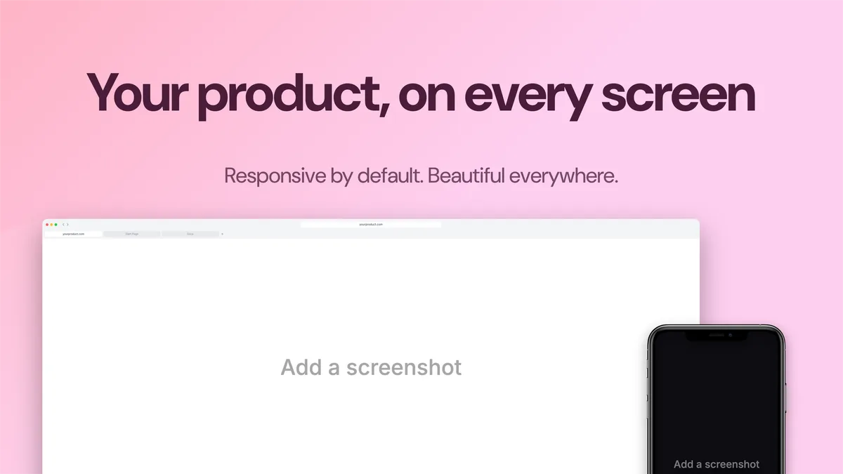 Wallpaper Desktop 4K · Web + mobile template preview