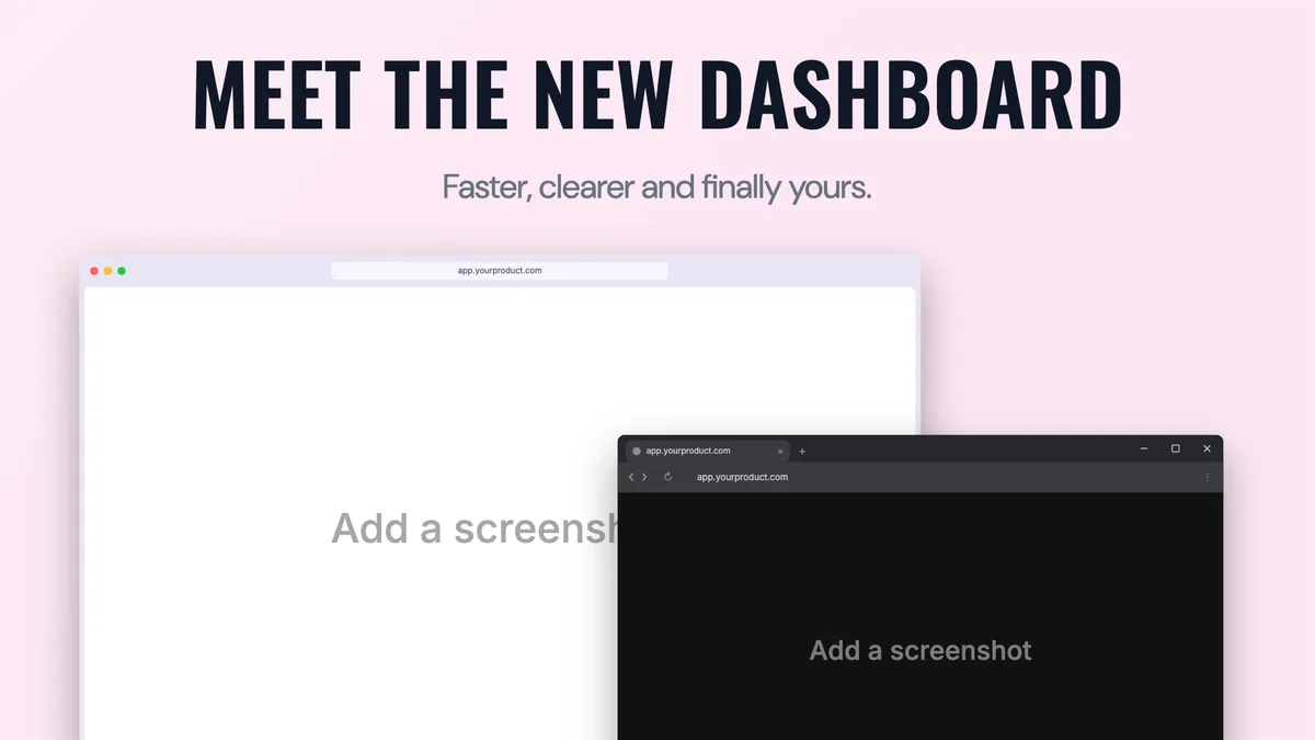 Wallpaper Desktop HD · Two windows template preview