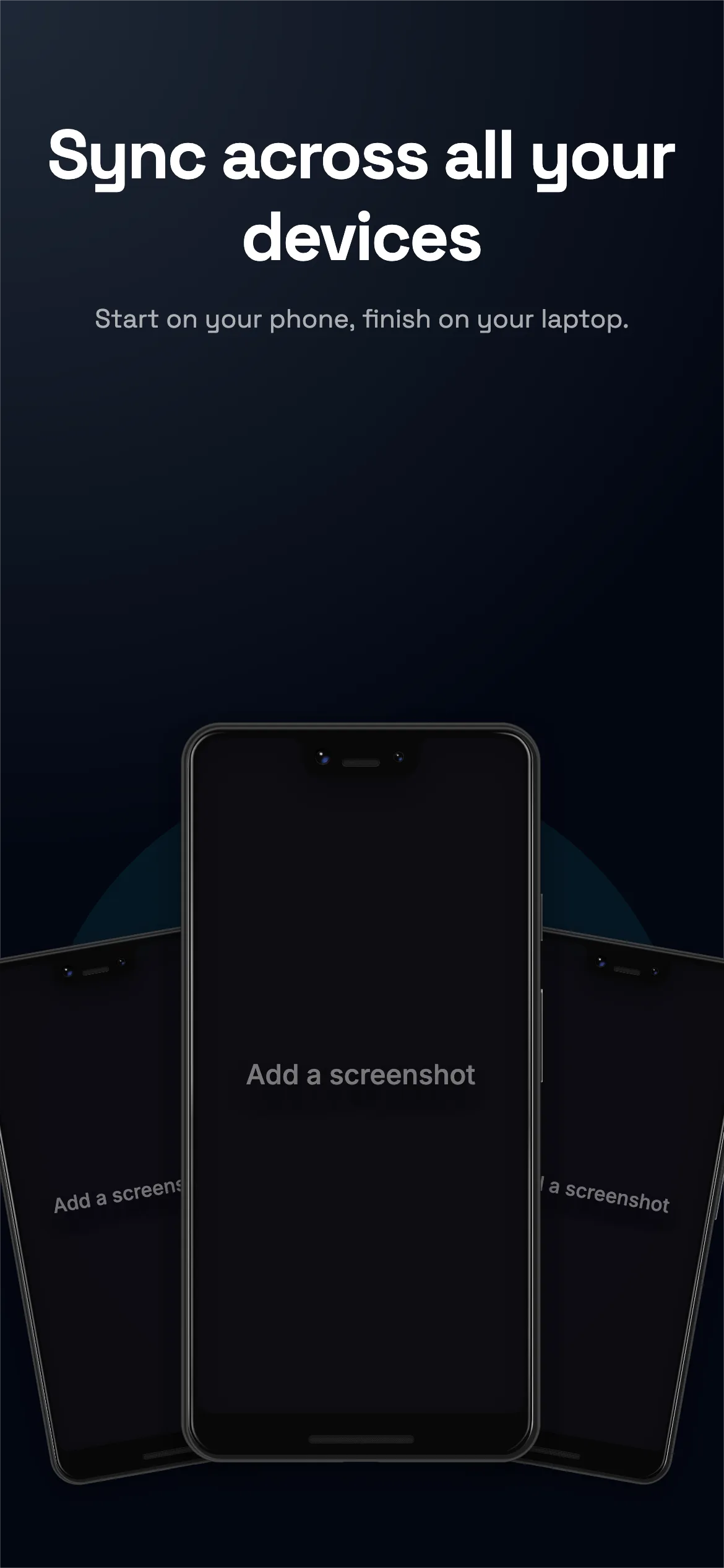 Wallpaper Phone · Three phones template preview