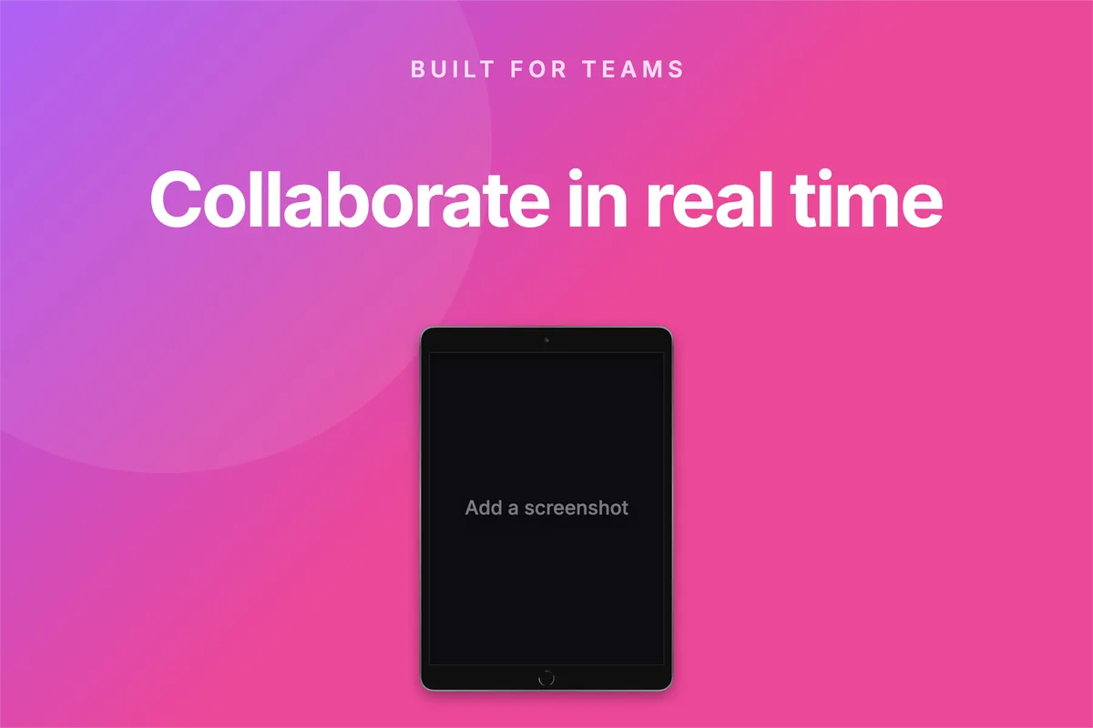 Website Case study · Tablet template preview