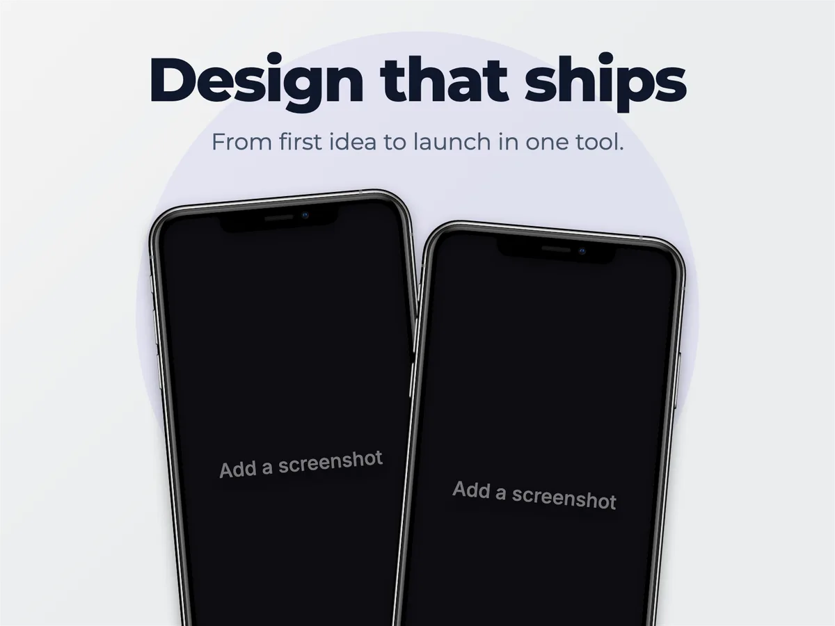 Website Feature · Two phones template preview