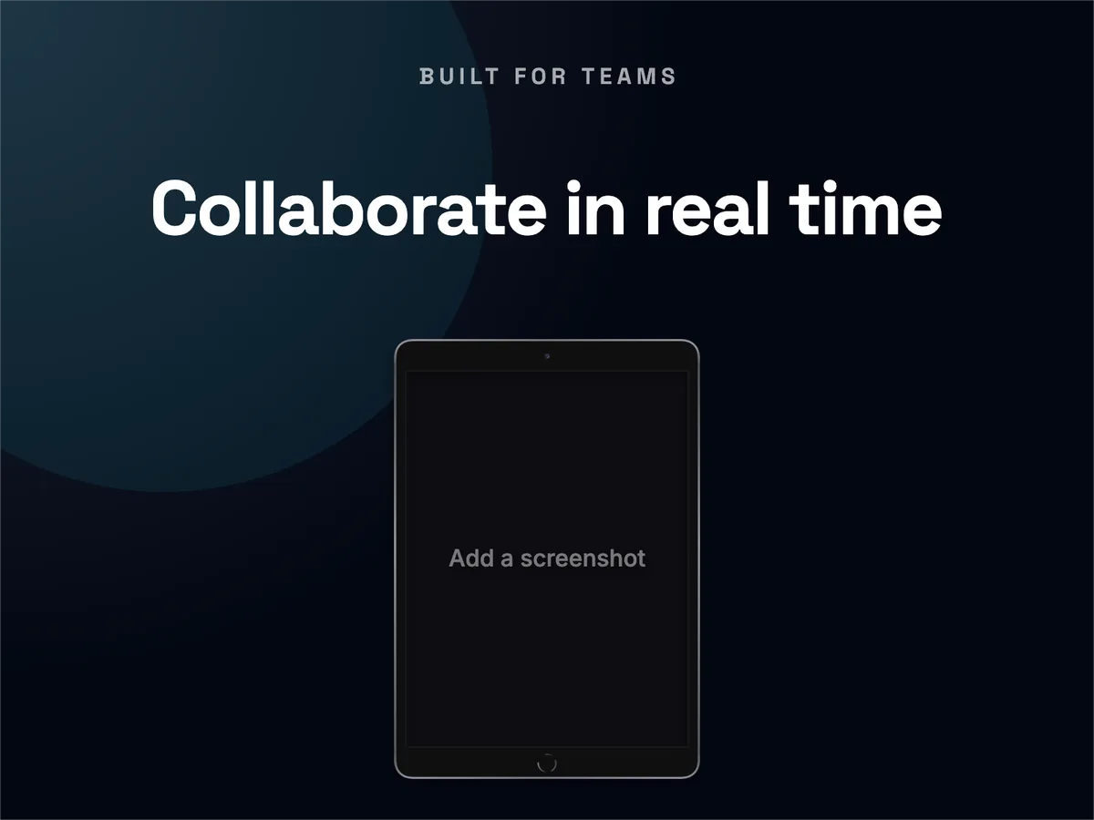 Website Feature · Tablet template preview