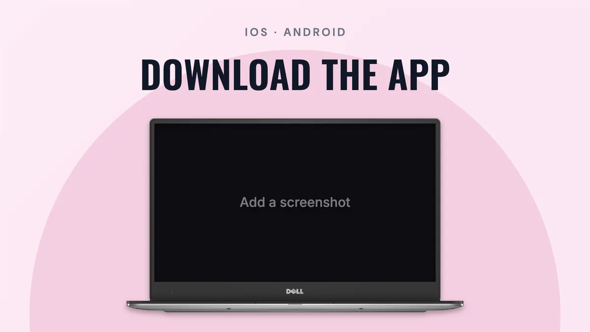 Website Hero · Laptop template preview